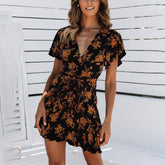 Wish You Well – Vielseitiges Kimonokleid mit Blumenmuster